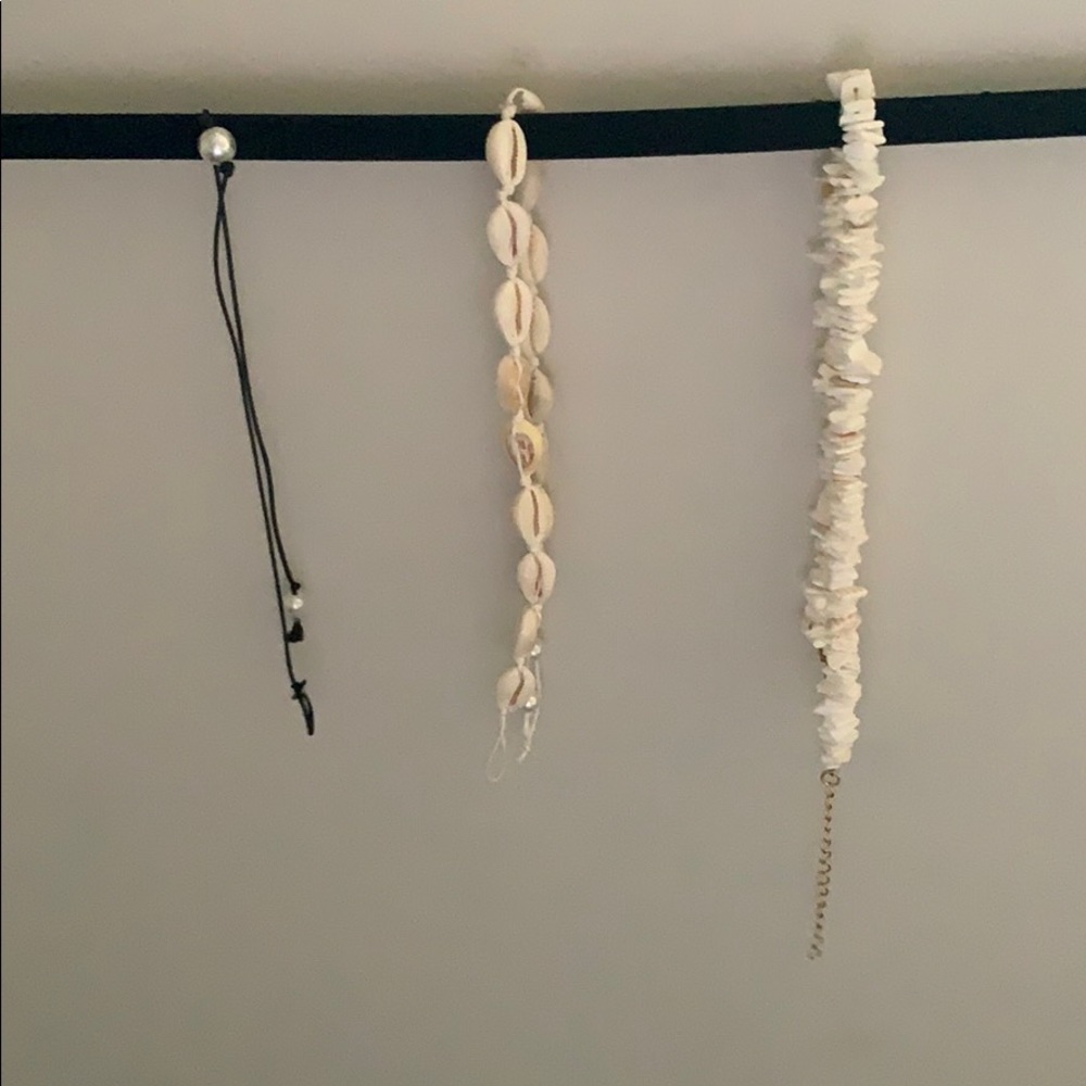 2 puka shell necklaces